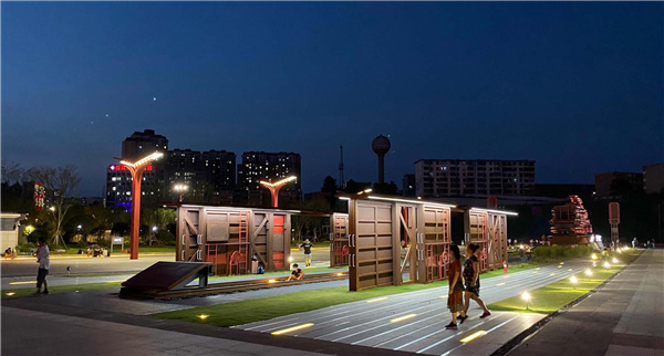 園冶杯參賽作品丨信陽火車站廣場景觀