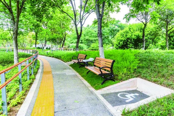 南京市建成首個無障礙花園