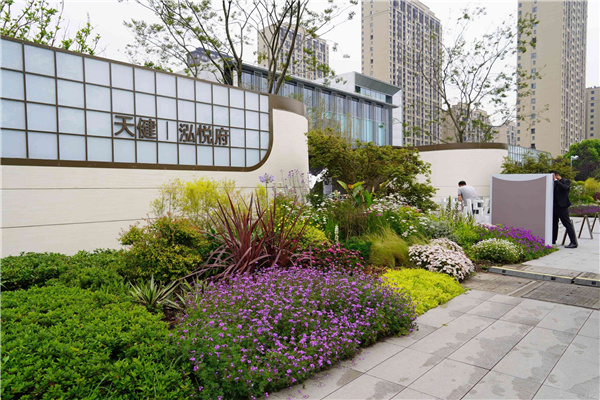 園冶杯參賽作品丨吳江WJ-J-2022-001號地塊項目 展示區花境工程