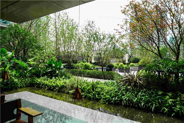 園冶杯參賽作品丨嘉興華潤潤府項目北地塊景觀花境工程