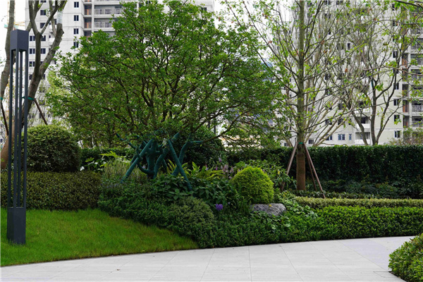 園冶杯參賽作品丨嘉興華潤潤府項目北地塊景觀花境工程
