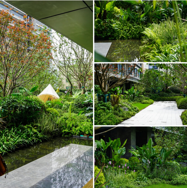 園冶杯參賽作品丨嘉興華潤潤府項目北地塊景觀花境工程