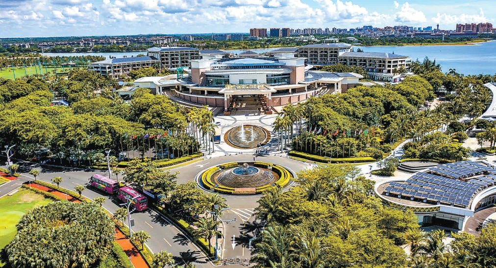 海南:博鰲近零碳示范區正式運行