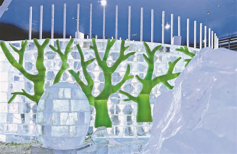 哈爾濱“縮小版冰雪大世界”6月下旬迎客