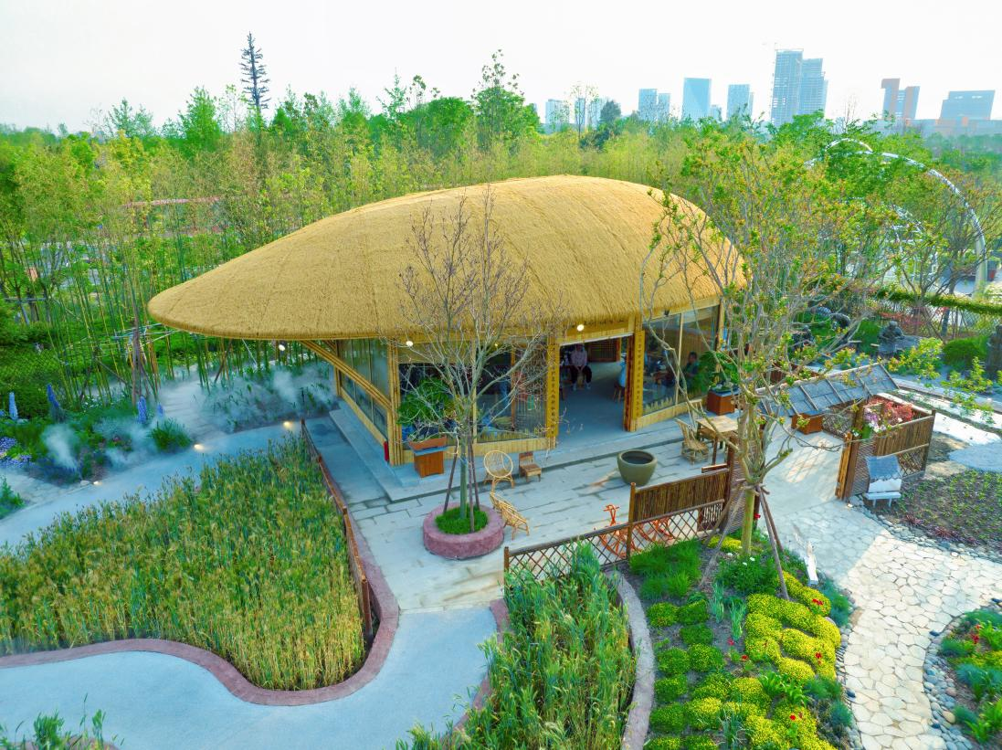 成都農業科技職業學院展園