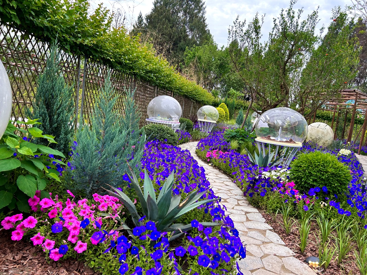 成都農業科技職業學院展園