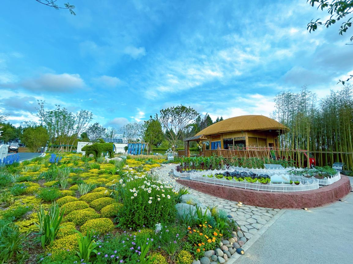 成都農業科技職業學院展園