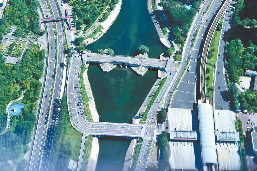 北京:八里橋完成修繕復(fù)現(xiàn)漕運(yùn)車轍映月長橋