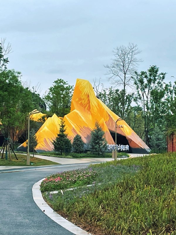 行業媒體成都世園行丨甘孜州城市展園