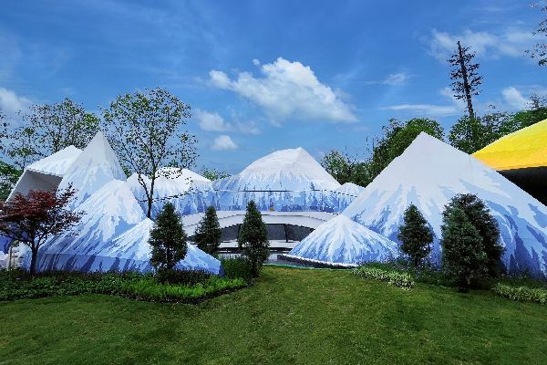 行業媒體成都世園行丨甘孜州城市展園