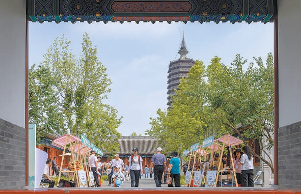 北京城市副中心：燃燈古塔重“燃”文化活力