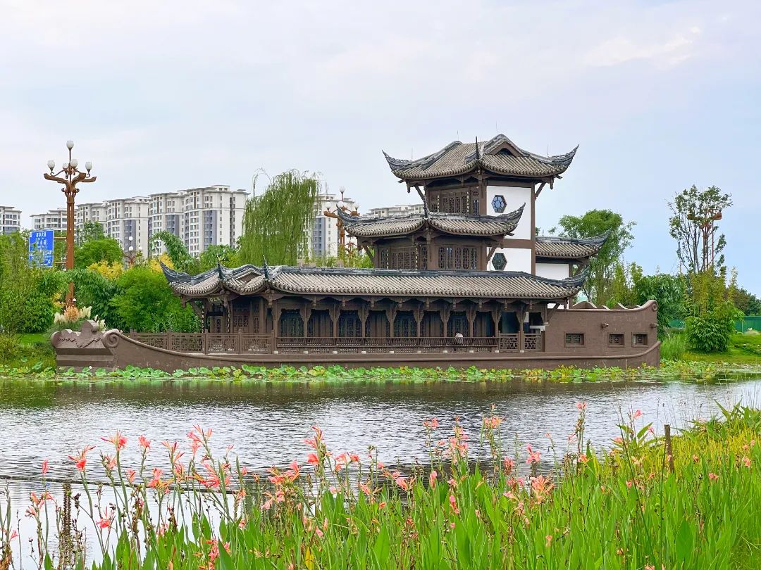 行業媒體成都世園行丨天府藝術公園蜀園
