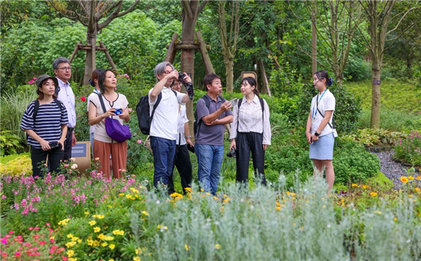 日本風(fēng)景園林設(shè)計(jì)咨詢協(xié)會(huì)(CLA)調(diào)研成都世園會(huì)