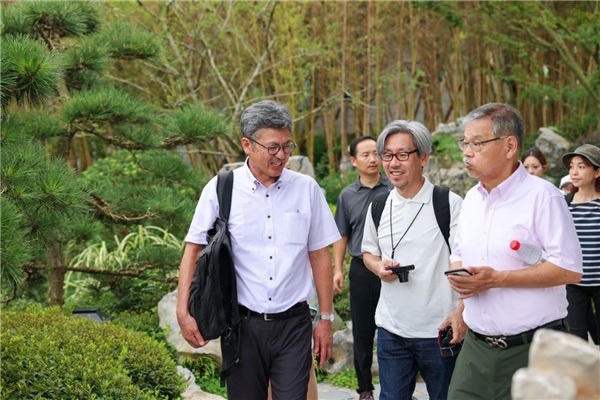 日本風(fēng)景園林設(shè)計(jì)咨詢協(xié)會(huì)(CLA)調(diào)研成都世園會(huì)