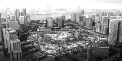 摩天大樓間,杭州的超級中央公園要來了