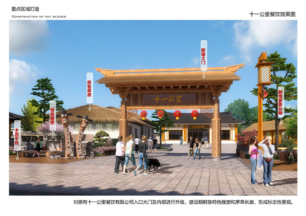 園冶杯參賽作品| 烏蘭哈達鎮三合村步行街