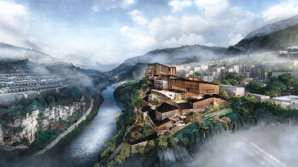 古藺國際建筑設計競賽結果,四家方案展示