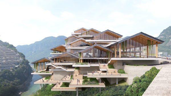 古藺國際建筑設計競賽結果,四家方案展示