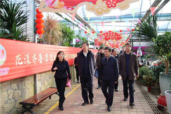 花漾齊魯喜迎新春 濟南園林花市暨2025年宵花節盛大開幕