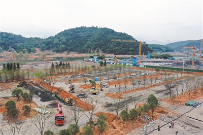 溫州園博園主場館擬11月底完成室內裝修