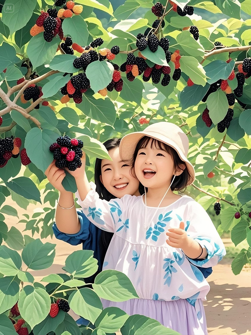 海淀桑葚,釀著屬于中國人的千年甜意