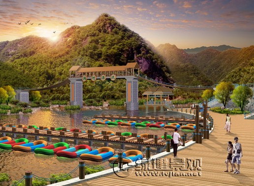 寶天曼峽谷漂流AAAA風景區景觀規劃設計