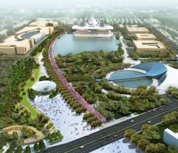 天津文化中心景觀規劃鑒賞(多圖)