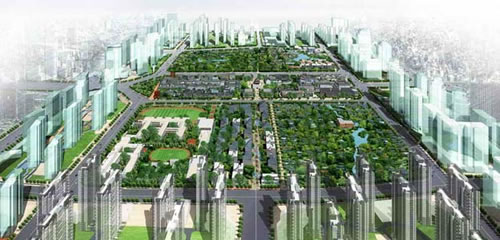 天津老城廂城市環(huán)境設計