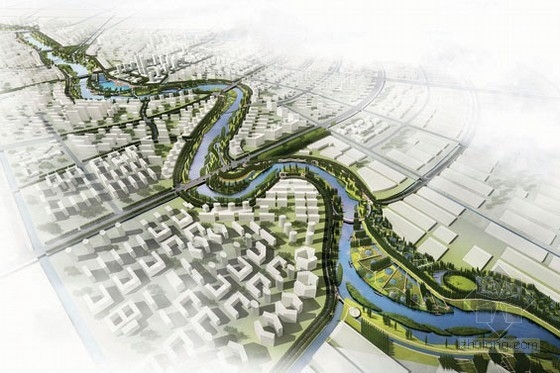 滁州清流河景觀設(shè)計(jì) 濱水濕地|規(guī)劃設(shè)計(jì) 中國(guó)風(fēng)景園林網(wǎng)