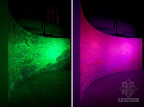 紅綠藍(lán)幻彩景觀