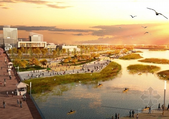 Sasaki設計的北京鞏華城科技商務區