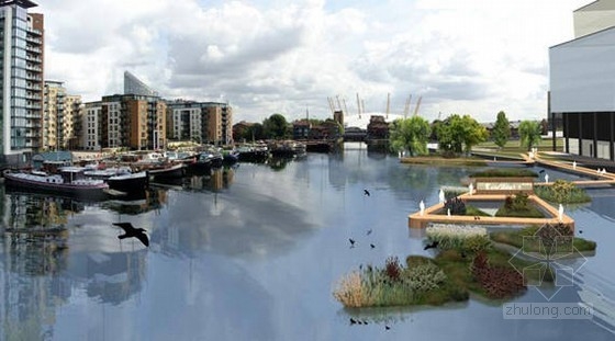 Martha Schwartz Partners設計的倫敦森林碼頭