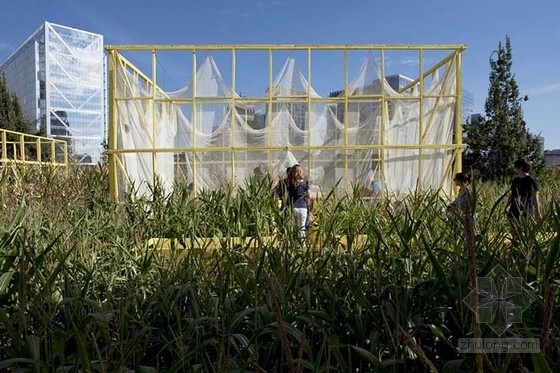 智利圣地亞哥鄉村小徑花園