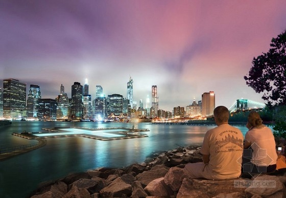 archie等設(shè)計(jì)的紐約水上漂浮過(guò)濾設(shè)施+pool