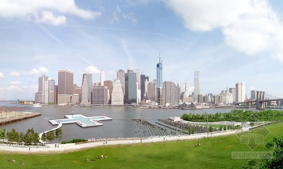 archie等設(shè)計(jì)的紐約水上漂浮過(guò)濾設(shè)施+pool