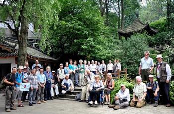 英國皇家園林學會考察四川峨眉山生物