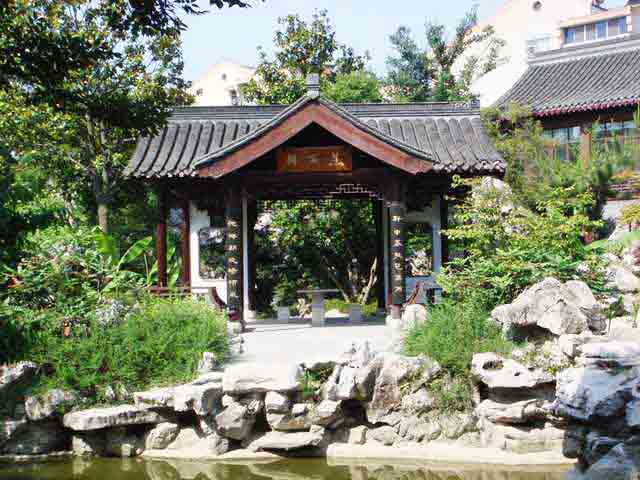 泰州日涉園外部圖