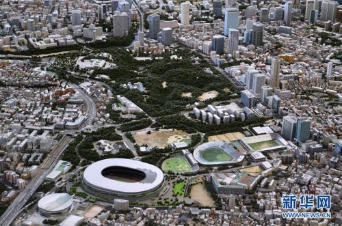 2020年東京奧運會舉辦地:東京都國立競技場