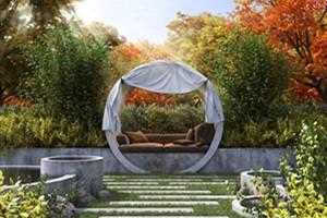 黎巴嫩Rabih Chehab庭院涼亭設計