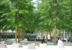 瑞士巴塞爾諾華公司總部廣場景觀設計(圖)