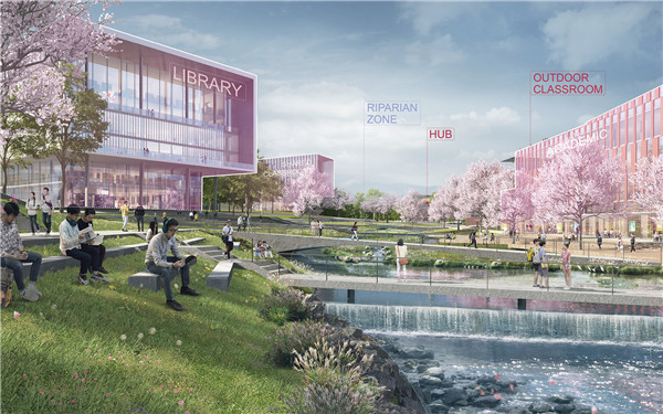 Sasaki丨信陽學院南灣校區(qū)校園規(guī)劃