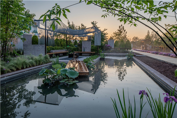 2020世界花園大會展園——江南水里