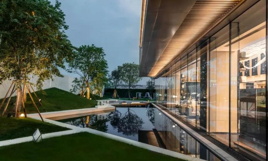 致社路景觀丨綠地柏源晶舍示范區(qū)