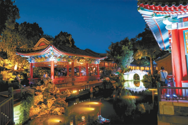 北京市屬公園50項(xiàng)“景典游”迎暑游高峰