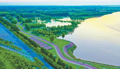 河南在黃河沿岸打造生態(tài)廊道推進(jìn)生態(tài)保護(hù)