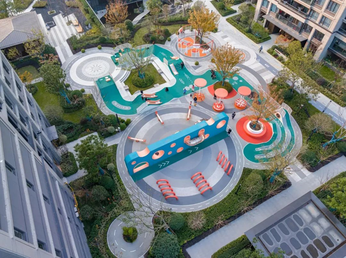 五彩斑斕的多巴胺景觀設計