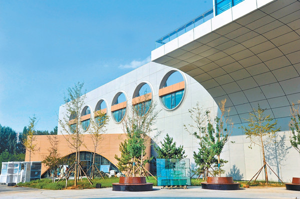 北京：回龍觀體育文化公園南區(qū)完工