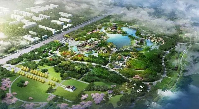 河北省第七屆（定州）園博會主展館預(yù)計年底竣工