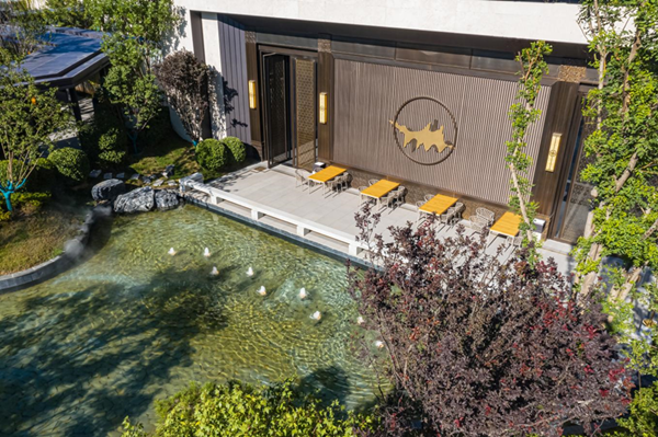 新景生態(tài)施工作品丨榮鑫公園府示范區(qū)