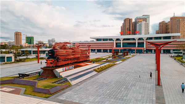 園冶杯參賽作品丨信陽火車站廣場景觀